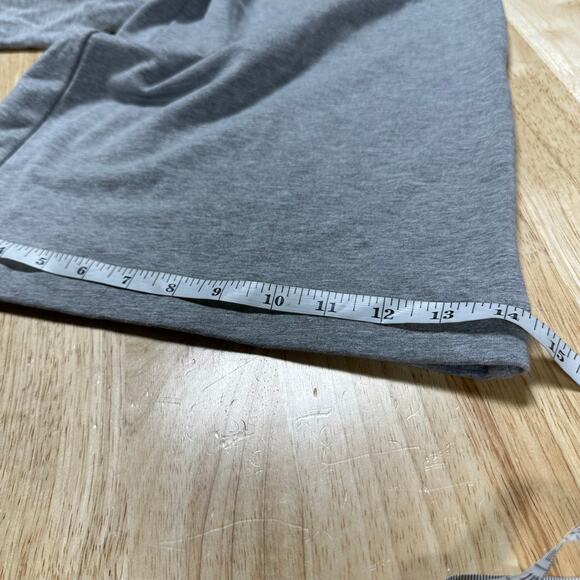 L'AGENCE NWT Moss High Rise Wide Leg Pants Heather Gray Size XS Pull-On Rib Knit - Picture 10 of 10